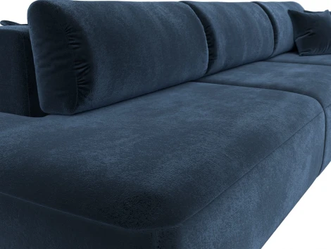 Диван прямой Лига-036 НПБ Модерн Лонг подлокотник справа Лига Диванов (Велюр) арт.127696