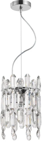 Подвесной светильник Stilfort Legacy 2158/09/02P (220V, хрусталь, подвески, на проводе)