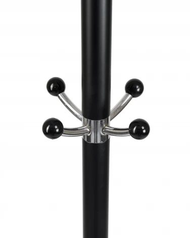 Вешалка напольная BONNY (чёрный мрамор, чёрный)