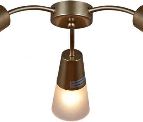 Потолочная люстра Reluce 01266-0.3-03B GOLD (220V)