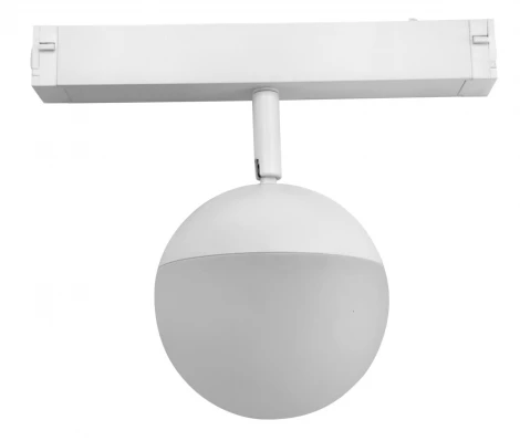 Трековый светильник однофазный светодиодный 220V 9W AM Group SMART OPAL AM529 WH-220V-9W SMART
