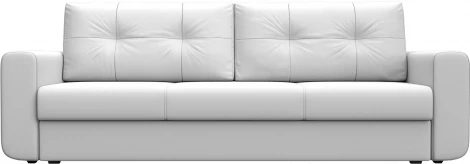 Диван прямой Лига-031 (Белый/Экокожа) Лига Диванов арт.121278