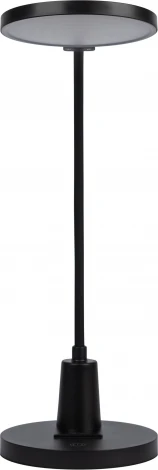 Офисная настольная лампа светодиодная с регулировкой яркости ЭРА NLED-501-10W-BK (220V, сенсорный выключатель)