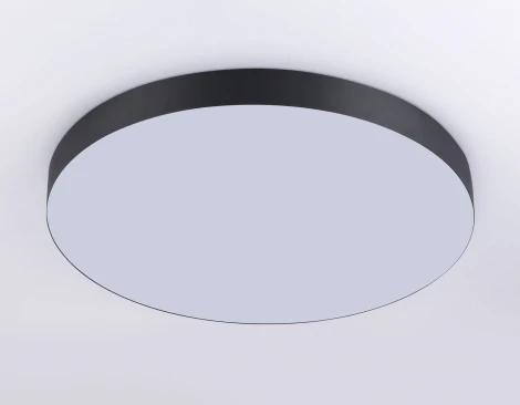 Потолочный светодиодный светильник круглый Ambrella Orbital Air Alum FV5538 (220V, круглые)