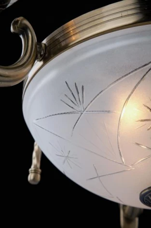 Подвесная люстра Eurosvet 60006 60006/6 античная бронза