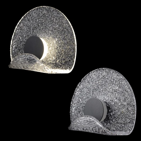 Настенный светильник Crystal Lux WAVE AP6W LED TRANSPARENT (220V)