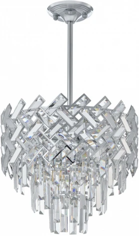 Потолочная люстра хрустальная на штанге Arte Milano Sorrento-8019 378019/6/300/390 CR (220V)