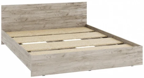 Кровать Woodville Адайн КР-160 160х200 дуб крафт серый / дуб крафт серый арт.608596