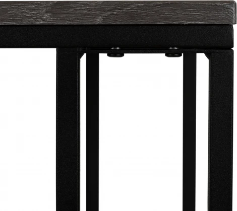 Стол придиванный BeautyStyle 30 дуб шоле графит/черный Mebelik арт.009090