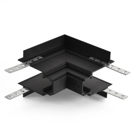 Угловой соединитель внешний для магнитного шинопровода Wolta WML-ROC/02B