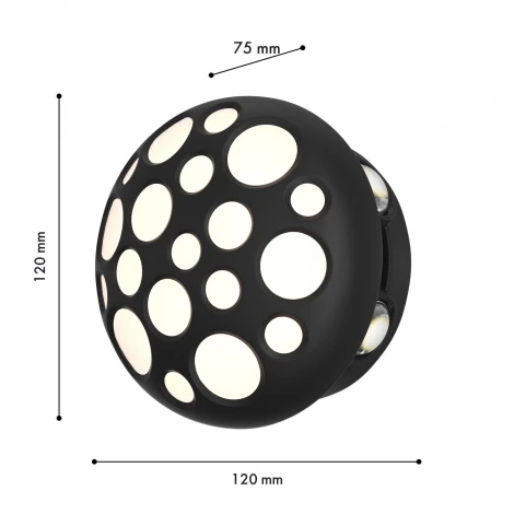 Настенный уличный светильник светодиодный Favourite Option 4854-1W 3000K IP65