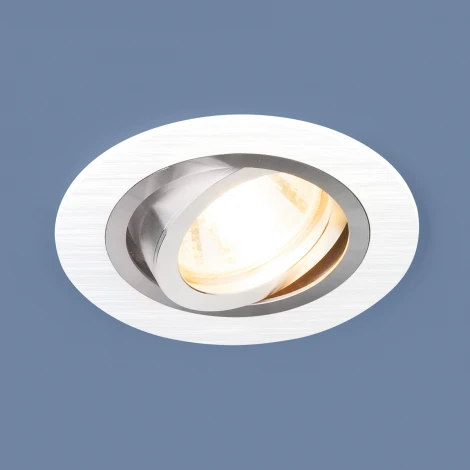 Встраиваемый точечный светильник Elektrostandard 1061 1061/1 MR16 WH белый (220V)