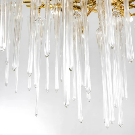 Подвесная люстра хрустальная Modelux MODESTYLE MS.2114.760 GD