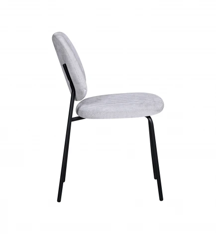 Стул обеденный Patrys светло-серый шенилл 4 шт. Stool Group УТ000042527