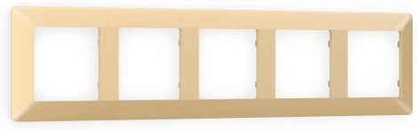 Рамка Ambrella Volt ALFA Line (Шампань) 5-ая AF110605