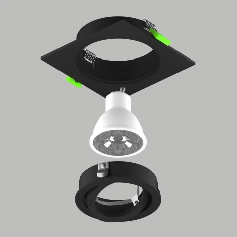 Светильник встраиваемый MR16/GU10 max 1x12Вт Lightstar Singo Base 011625