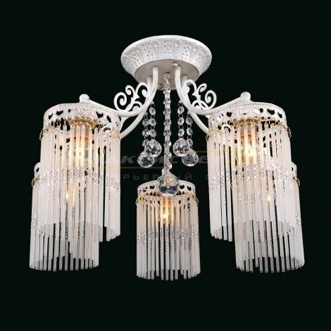 Потолочная люстра Максисвет 1-8700-5-WHS Е14