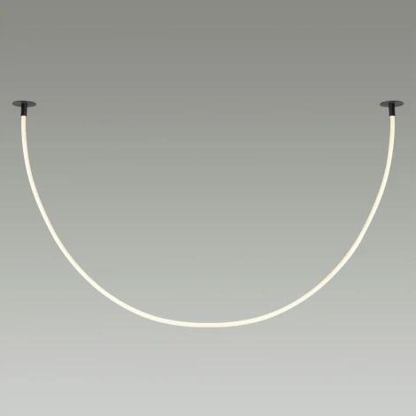 Потолочный/подвесной встраиваемый светильник с гибким неоном LED 40W 1580Лм 4000K CORDA 4391/40CL Odeon Light (220V)