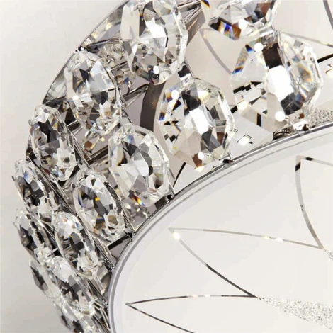 Потолочный светильник светодиодный с пультом с регулировкой цветовой температуры и яркости LED4U LED4U L1111-600 CR