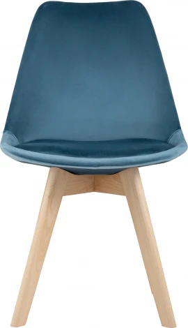 Стул FRANKFURT велюр синий 4 шт. Stool Group (арт.УТ000036622)