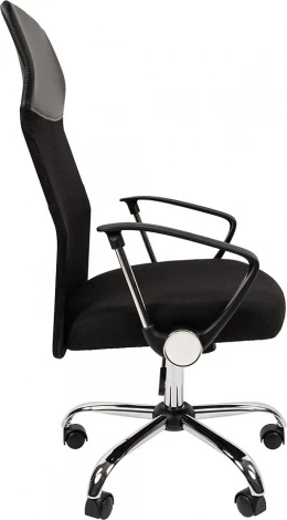 Компьютерное кресло CHAIRMAN 610 N (Металл,Ткань,Сетка,Экокожа/Черный)