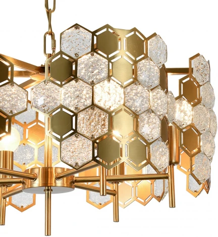 Подвесной светильник (12047/6P Brass) Indigo Delizia V000571 (220V, на цепи)