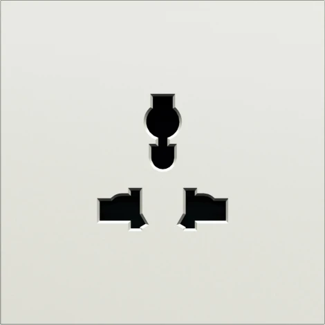 Накладка для розетки мультистандарт, со шторками 16A 250 В~, шампань Donel S08 DS11651