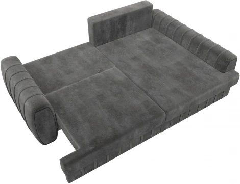 Диван угловой Лига-057 НПБ угол правый Лига Диванов (Велюр) арт.129277