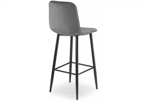 Барный стул Woodville Chio dark gray / black 11983