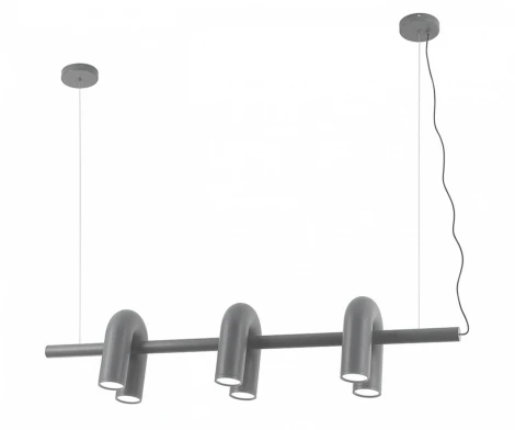 Подвесной светильник Kink Light Канти 08465-3A,16(GU10) серый GU10 30W