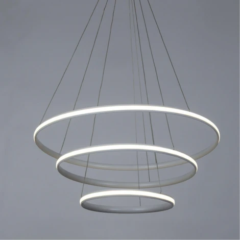 Подвесной светильник ярусный светодиодные Alfa Light F0424-13 (220V, на тросе, кольцо)