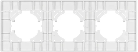 Рамка пластиковая FRM-PERIO-PL-3-GR (Arlight) 049756