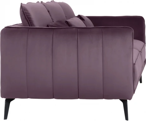 Диван Amsterdam трехместный ОГОГО (арт.664753), (Ткань/Фиолетовый)