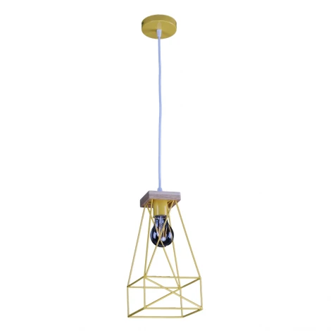 Подвесной светильник Imex MD.7370-1-P YELLOW (для детской, 220V, на проводе)