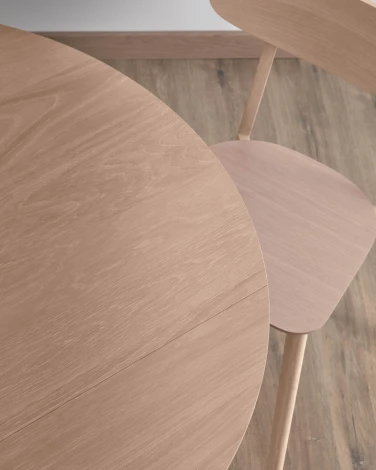 Обеденный стул La Forma (ex Julia Grup) Safina (Каучук,Дерево,Шпон дуба,Шпон)