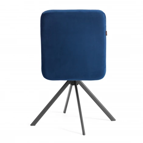 Стул обеденный Medeo Tetchair (Металл,Велюр/Синий) арт.24991