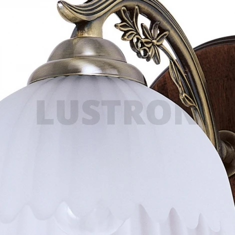 Бра N-Light 851 851-01-01 красное дерево+бронза