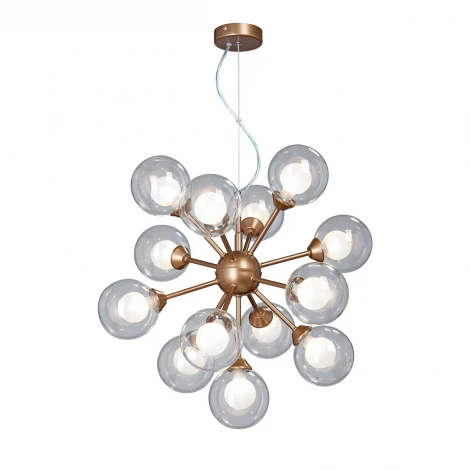 Подвесная люстра Vitaluce V4855-7/13S (220V, на тросе, шарики)