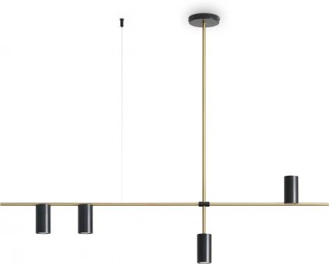 Потолочная люстра на штанге Freya Enzo FR5201PL-04B (220V)