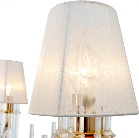 Подвесная люстра Rivoli Lilith 1039-306 (220V, хрусталь, на цепи)