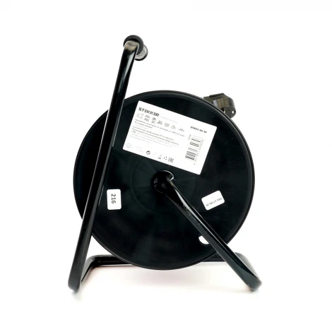 Удлинитель 4-х местный с заземлением 30 метров на катушке Stekker Standart 50184