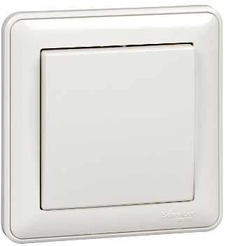 Выключатель встраиваемый одноклавишный (белый) Systeme Electric W59 VS110-154-18