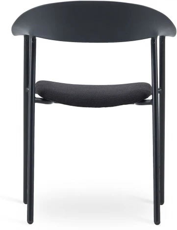 Стул Eila с подушкой пластик черный Stool Group арт.УТ000039776