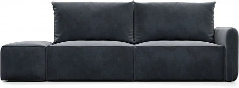 ПОРТЛЕНД  Диван прямой с банкеткой серый D1 furniture арт.AAA41669004