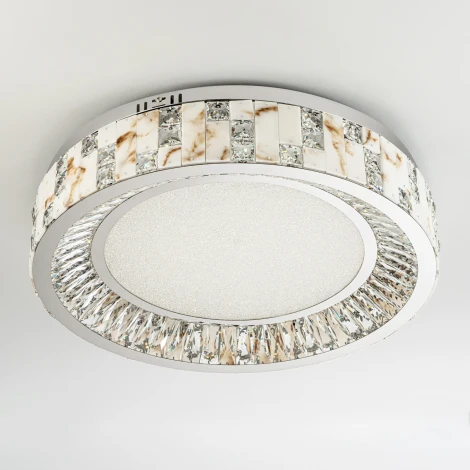 Потолочный светильник светодиодный с пультом с регулировкой цветовой температуры Modelux ML.2400.600 CR