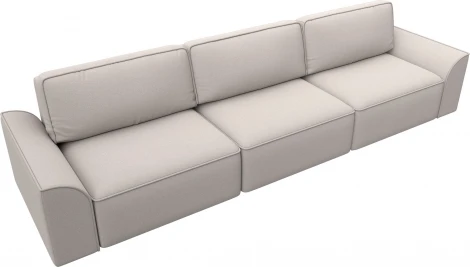 Диван прямой Лига-048 НПБ Лонг Лига Диванов (Замша) арт.128263