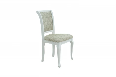 Стул, Белый, ткань Маркиз 99/2 Аврора Кабриоль 102172