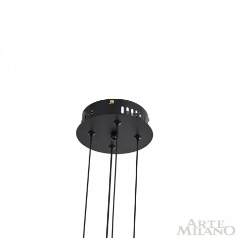Подвесной светильник Arte Milano 271079/8 BK/GD (LED, 220V, на проводе)