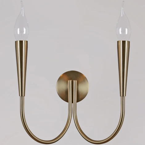 Бра ILLUMICO IL0441-2W-79 BRASS VASE