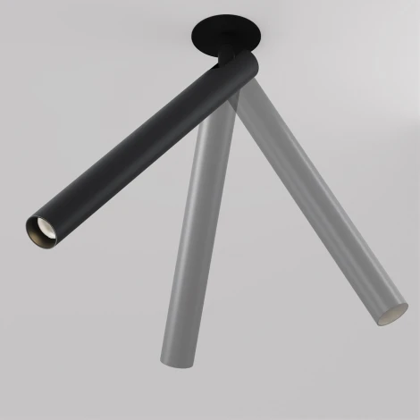 Встраиваемый светильник Maytoni Focus T C141RS-L300-6W3K-B (LED, 220V, круглые)